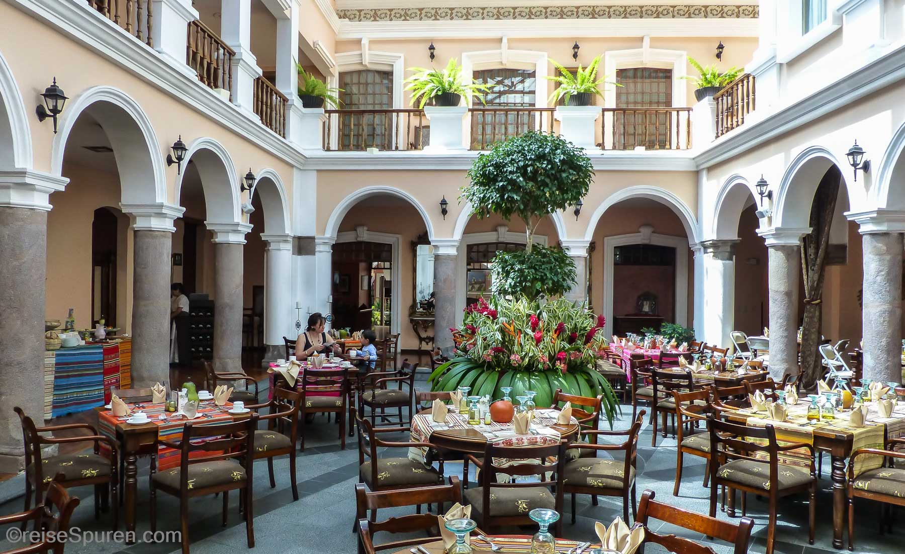 Hotel im Kolonialstil