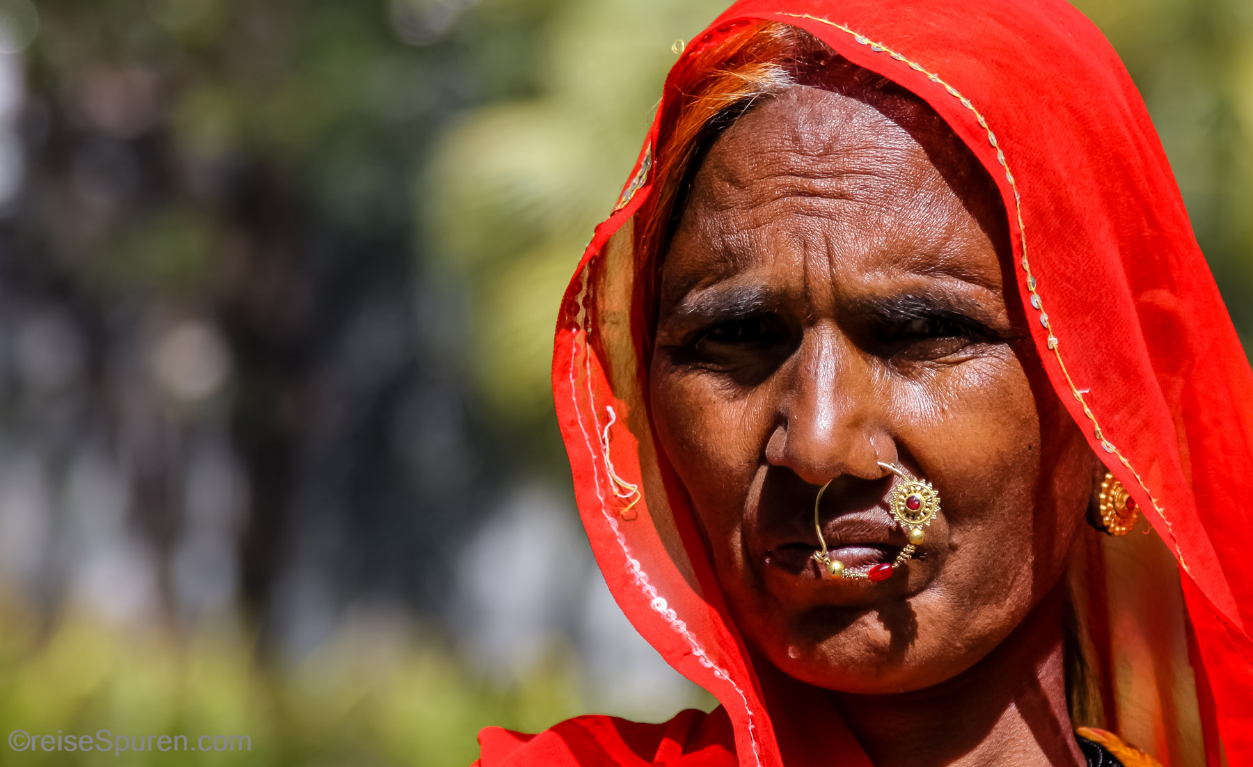 Gärtnerin im Saheliyon ki Bar