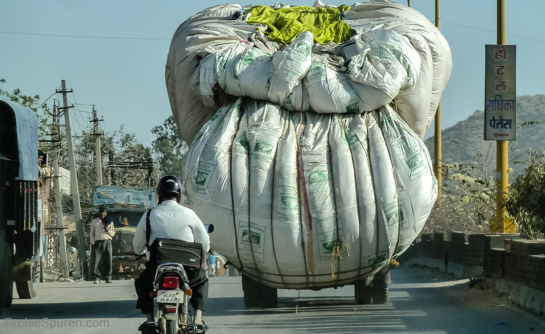 Auf den Straßen Indiens